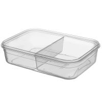 ORION Dóza PRIM 1 l (2 x 0,4 l) s klipy, 21 x 15 x 6 cm, dělená_2 (1)