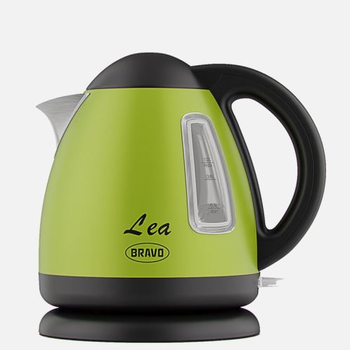 BRAVO Konvice LEA 1,2 l, nerez, B-4574, zelená