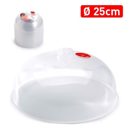 PLASTIC FORTE Kryt na talíř 25 cm do MVT