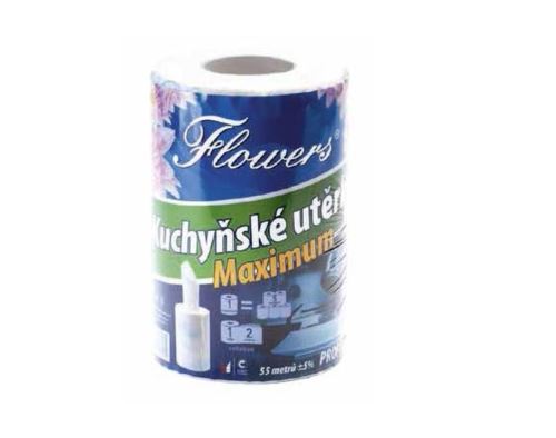 BRASSICA Utěrky kuchyňské MAXIMUM 55 m, celulóza