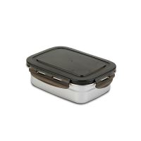 NAVA Dóza na potraviny 0,9 l ACER 19,3 x 14 x 6,3 cm, nerez / plast