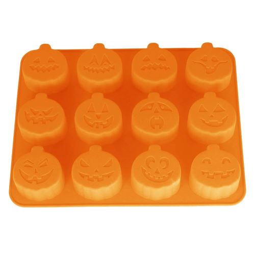 TORO Forma na pečení HALLOWEEN, dýně 12 ks, silikon