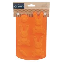 ORION Forma silikonová zajíc, 21 x 13,5 cm, oranžová_3 (2)
