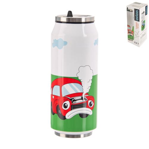 ORION Termoska plechovka s pítkem 0,4 l nerez, Auto