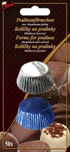 ALVARAK Hliníkové košíčky na pralinky 50 ks -  mix, P-901, AL barevné/mix_0