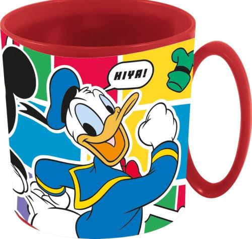 STOR Hrnek MICKEY 390 ml, červený