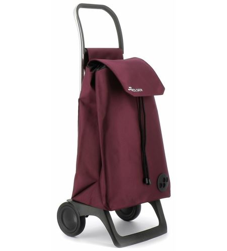 ROLSER Nákupní taška BABY MF JOY-1800 na kolečkách, vínová