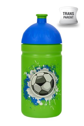 ZDRAVÁ LAHEV 0,5 l, Fotbal V050305, modrá