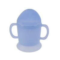 ORION Hrnček detský + náustok 0,23 l modrý, plast