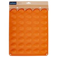ORION Forma silikonová ořechy 40 ks, 33,5 x 26 x 1,2 cm, oranžová_3 (2)