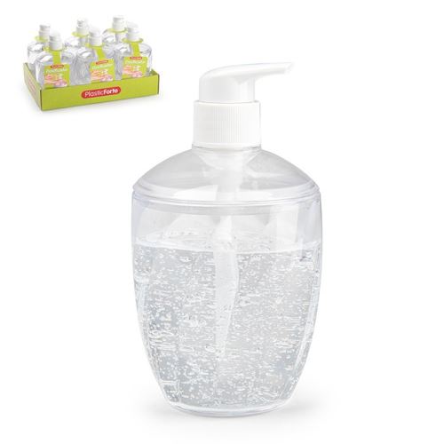 PLASTIC FORTE Dávkovač mýdla a gelů 8,5 x 16 cm, 250 ml, plast