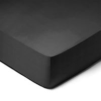 FORBYT Prestieradlo JERSEY 90 x 200 cm, čierna
