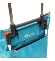 ROLSER Nákupní taška MINI BAG MF 2 LOGIC na kolečkách, světle modrá_7 (6)
