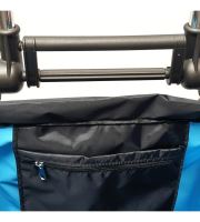 ROLSER Nákupní taška MINI BAG MF 2 LOGIC na kolečkách, světle modrá_6 (5)