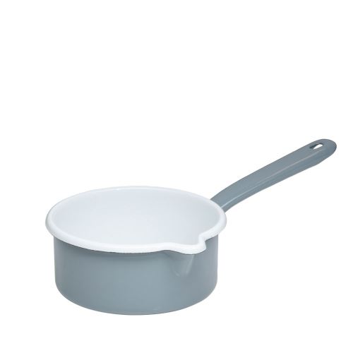 RIESS Rendlík s výlevkou a rukojetí 14 cm 0,75 l, šedý