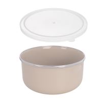 ORION Miska 16,5 cm, smalt Lem+ plast víčko, béžová _5 (4)