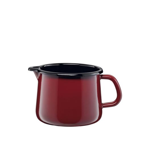 RIESS Hrnek s výlevkou 12 cm 1 l, ROSSO