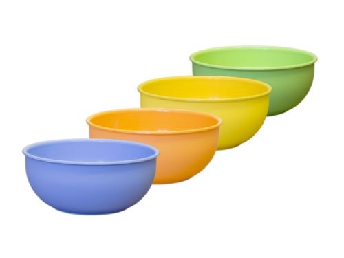 DK plast Miska kompotová 12 cm, plast, barvy mix
