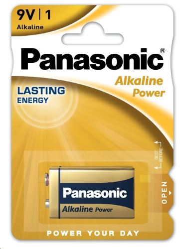 PANASONIC Baterie 9V ALKALINE POWER, blistr 1 ks