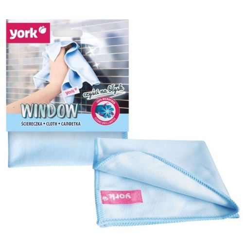 YORK Utěrka mikrovlákno WINDOW 30 x 30 cm