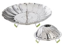 KAUFGUT Napařovací vějíř, pařáček EVA pr. 24 cm, nerez