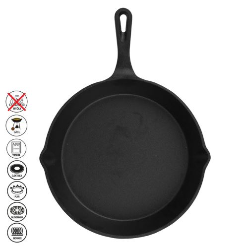 ORION Pánev 25 cm, litina