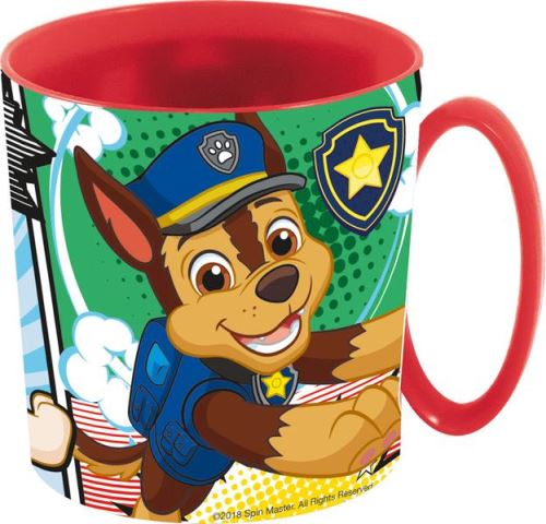 MARVEL Hrnek 0,35 l Tlapková patrola / PAW PATROL, červený