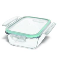 ORION Sklenená dóza s plastovým viečkom 1 l, 20 x 15 x v. 7 cm