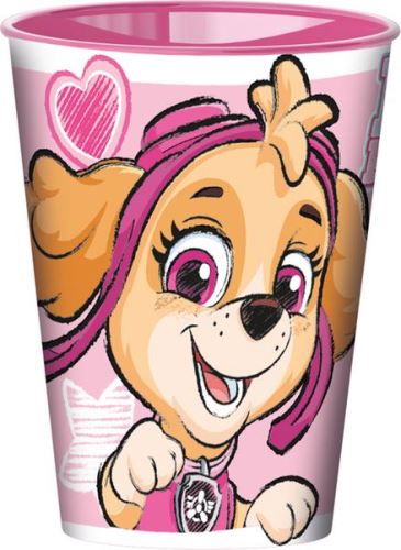 STOR Kelímek Tlapková patrola / PAW PATROL 260 ml, růžový