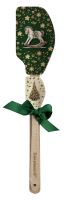 ALVARAK Stierka kuchynská 2 ks 32 + 21 cm, silikón/drevo, vianočný motív, hojdací kôň