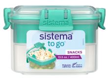 SISTEMA Olovrantová dóza s miskou 400 ml, farby mix